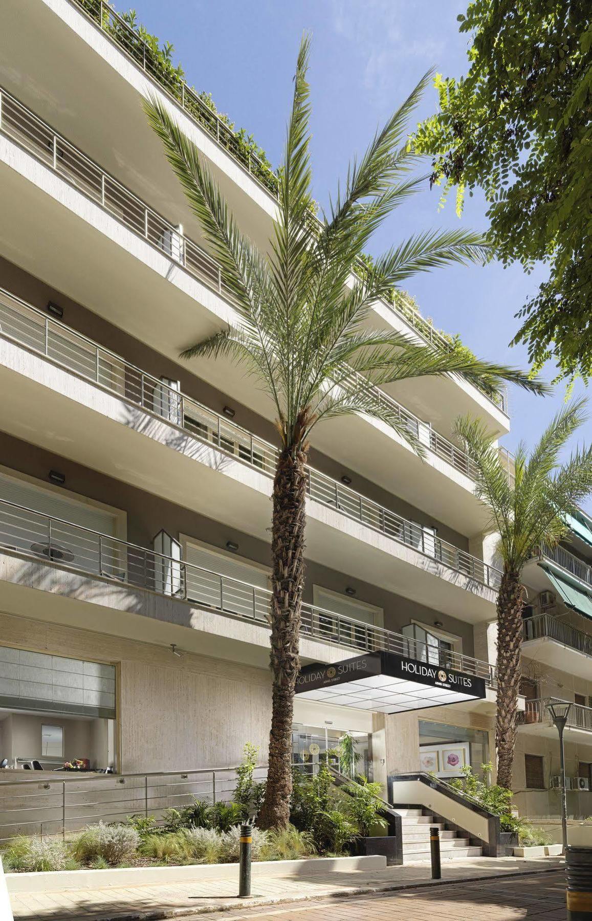Holiday Suites Athen Exterior foto